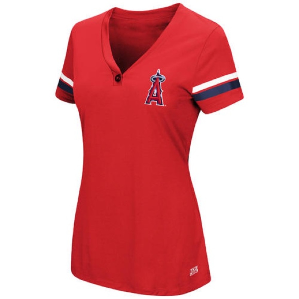 MLB Los Angeles Angels Slub Tunic Shirt